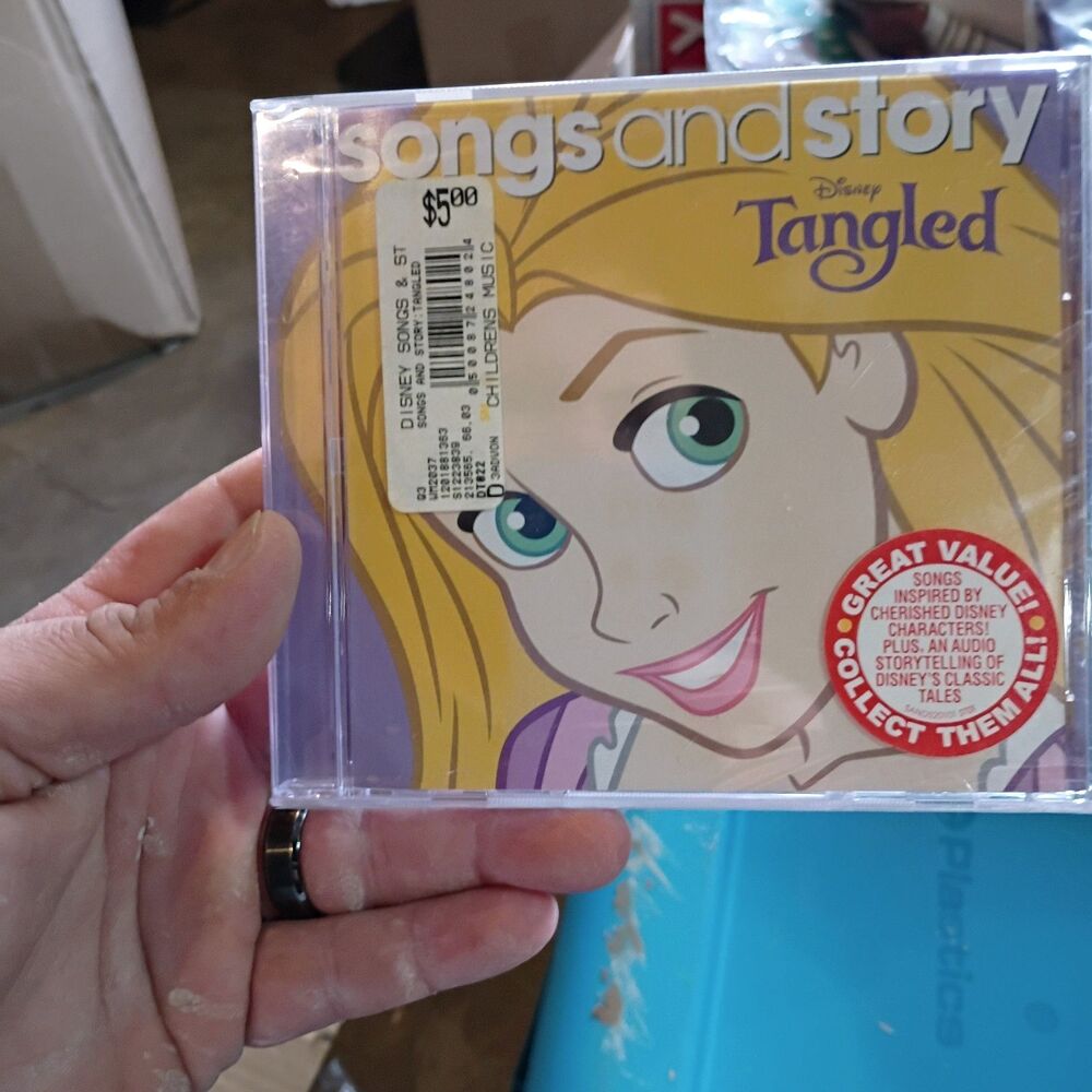 Disney Songs and Story: Tangled CD 2011 Walt Disney Records Children's 4 Tracks